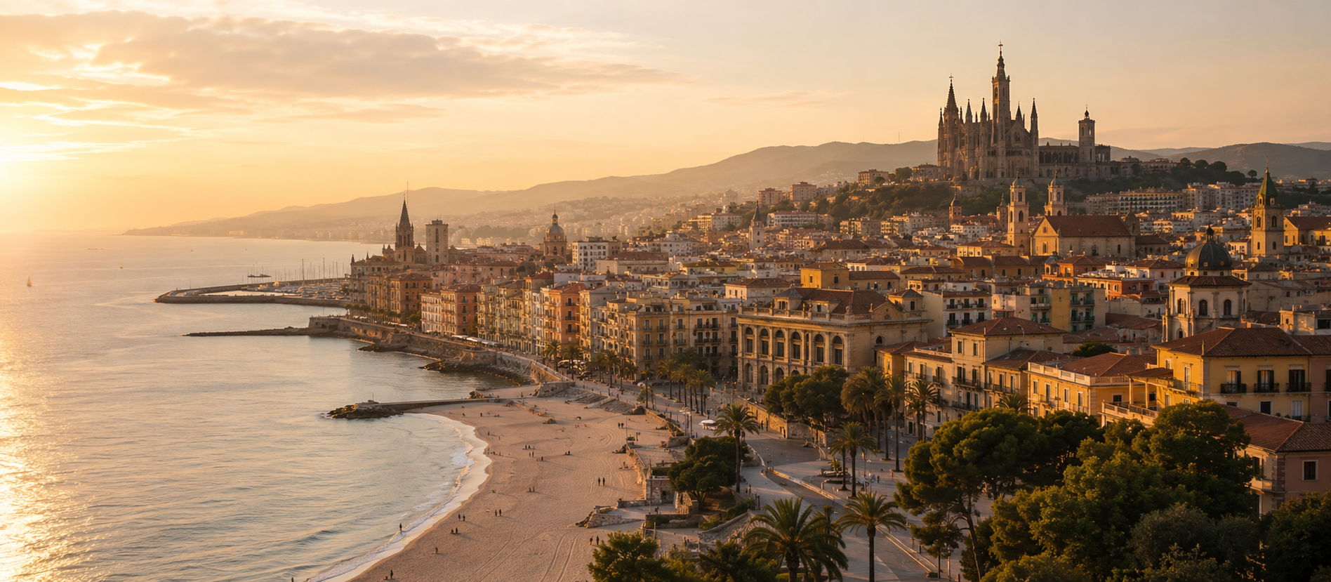 A coastal town where a Velora Circle can gather